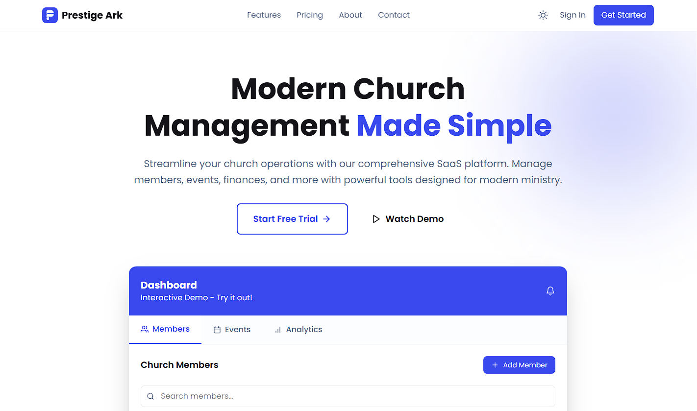 Prestige Ark preview
